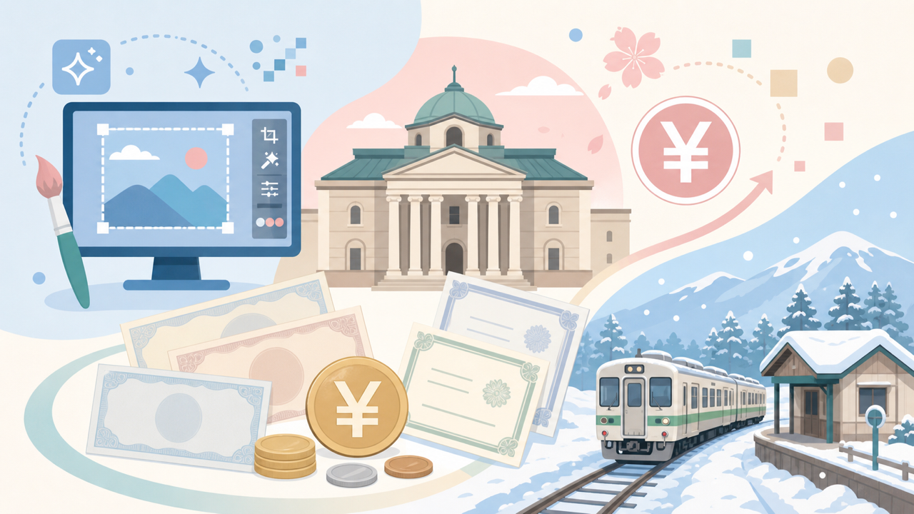 Adobe×Anthropic 画像編集AI・日銀の国債保有減・JR北海道「上下分離」｜時事英語ニュース3本立て