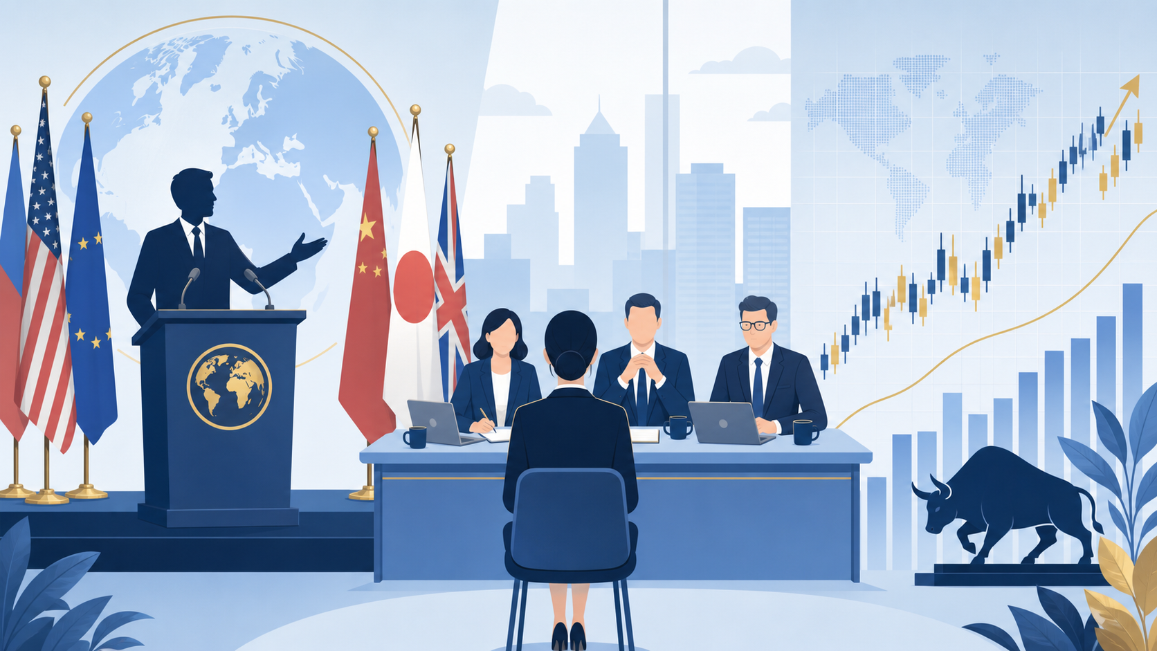 首相外交・ミドル世代の転職苦戦・株価急騰｜時事英語ニュース3本立て