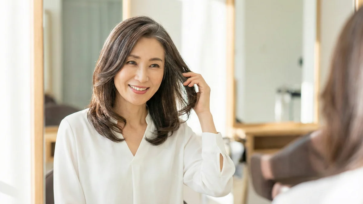 白髪ケアとカラーリングの方法｜美しい髪色を保つコツ