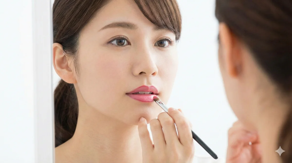 リップメイクのテクニック