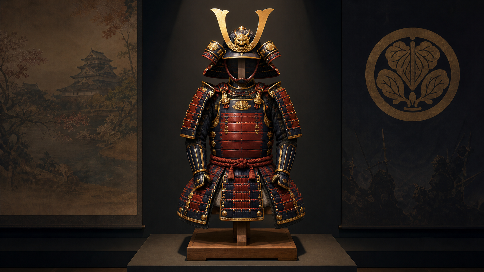古代日本の鎧のイメージ