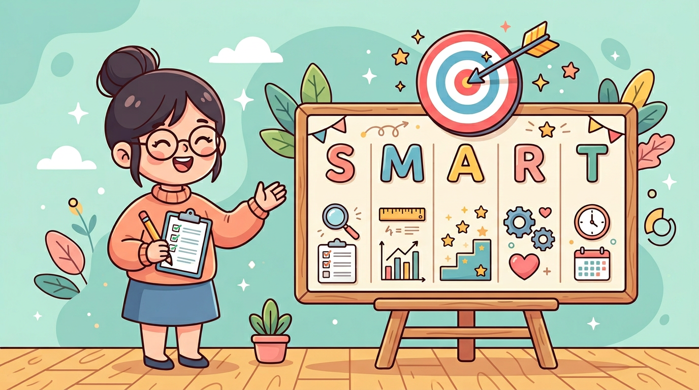 SMARTゴールで英語学習