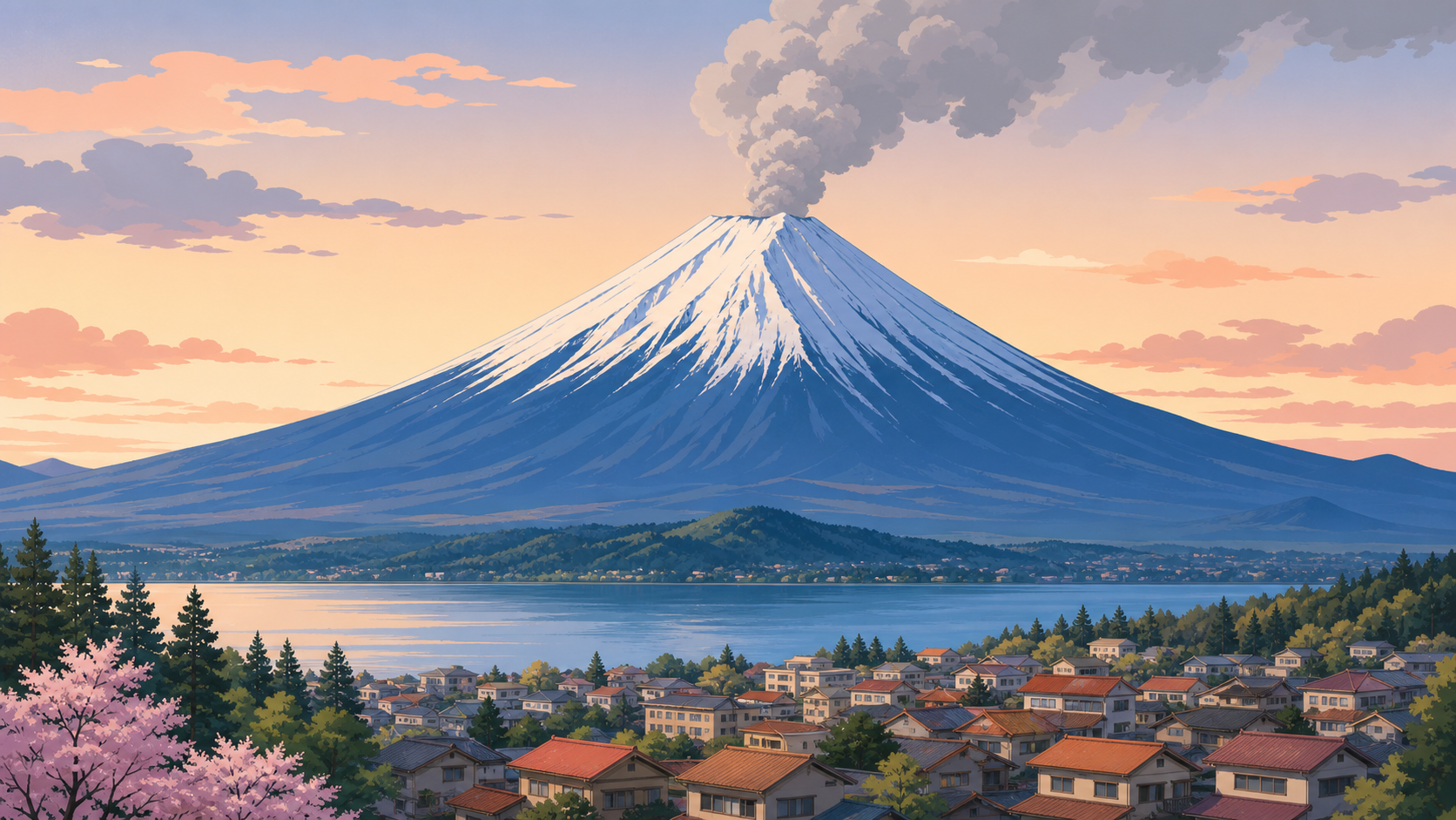 富士山噴火リスクのイメージ