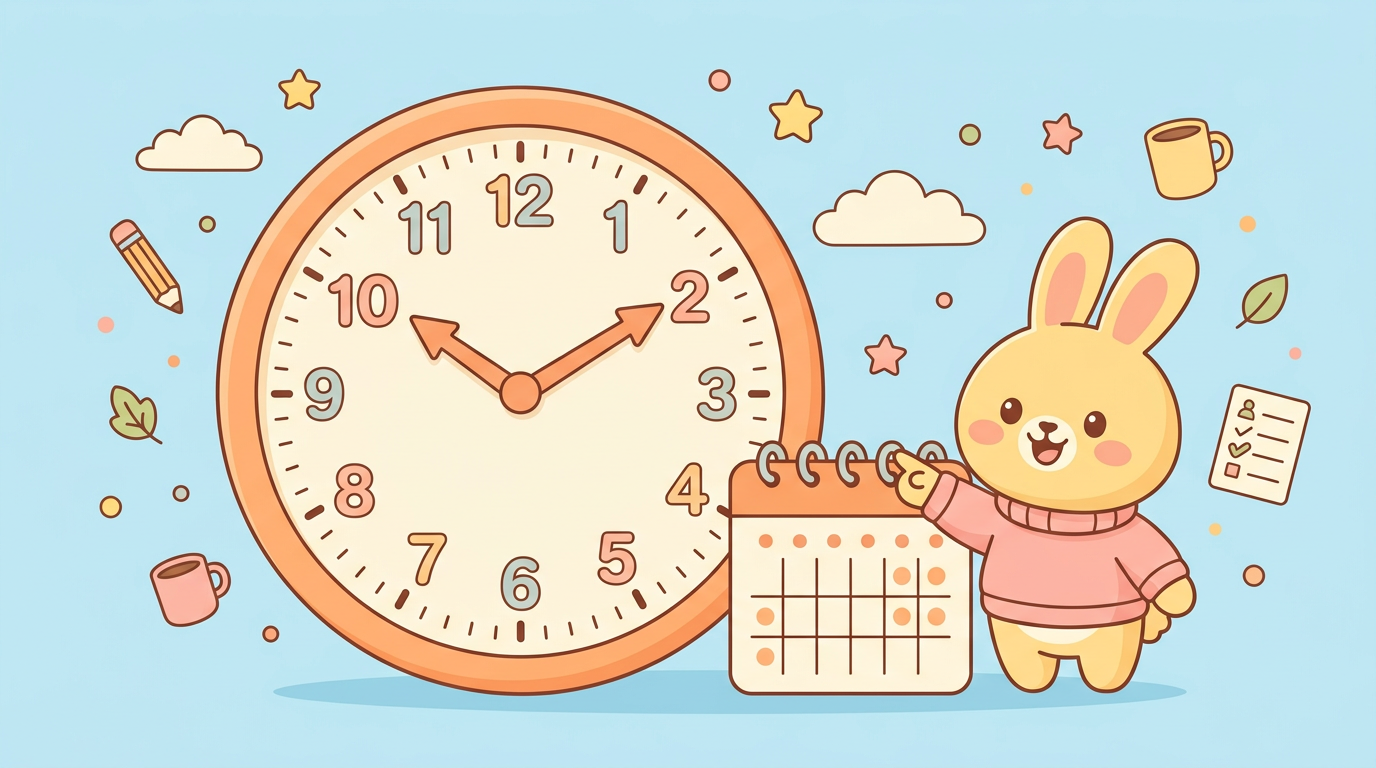時間に関する英語表現